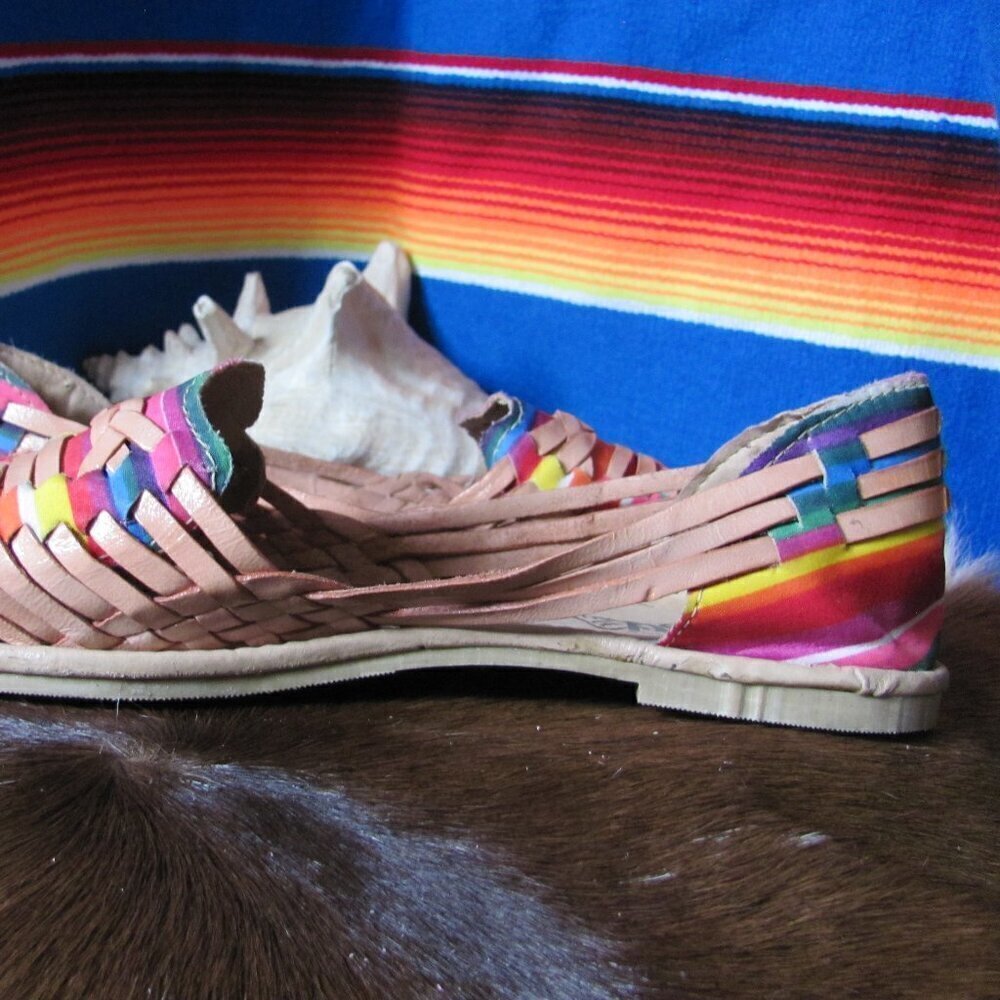 ARTESANIAS ANGEL HURRACHI SANDALS SZ 9 PRE - Picture 5 of 14